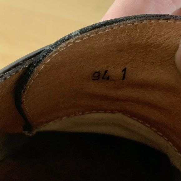 ALFANI DOUBLE STITCHED MENS DERBY SHOES MADE IN ITALY STALLONE 12 MEDIUM - Picture 9 of 10